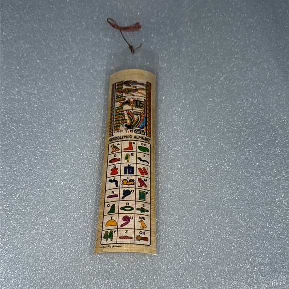 Other - Egyptian Hieroglyphic Papyrus bookmarks